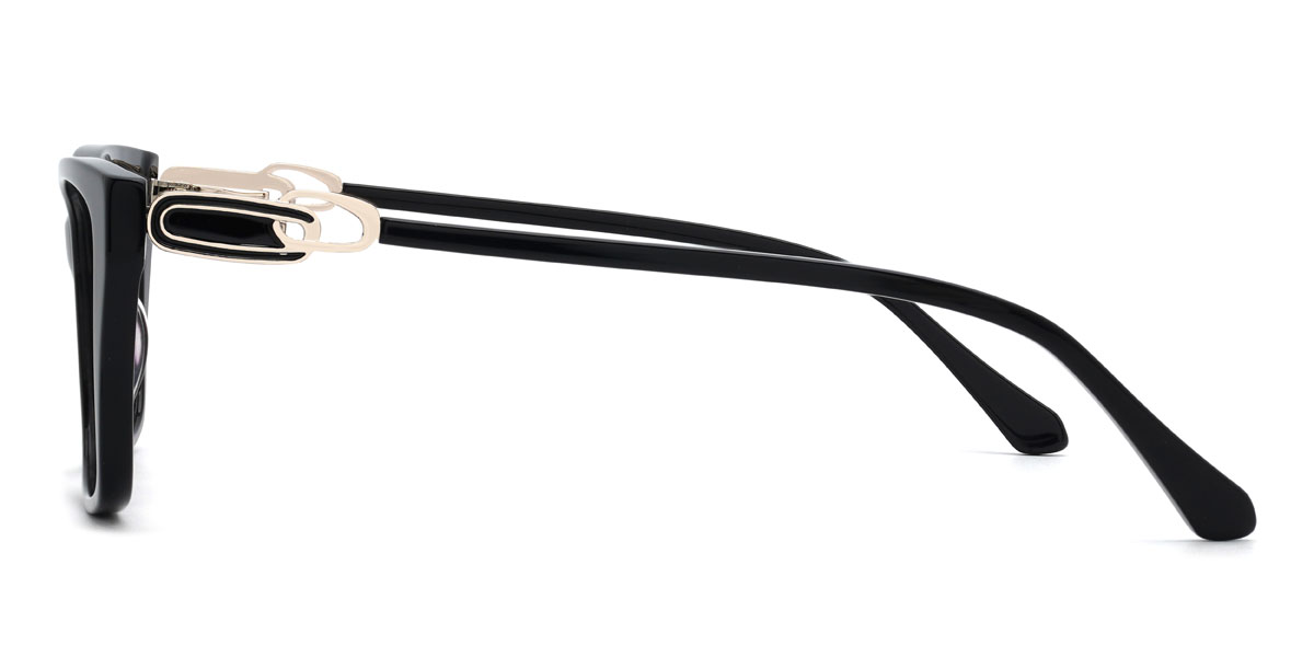 Schwarz Sadiq Brille - Rectangle Glasses