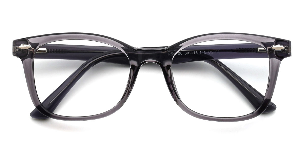 Grau Issam Brille - Rectangle Glasses