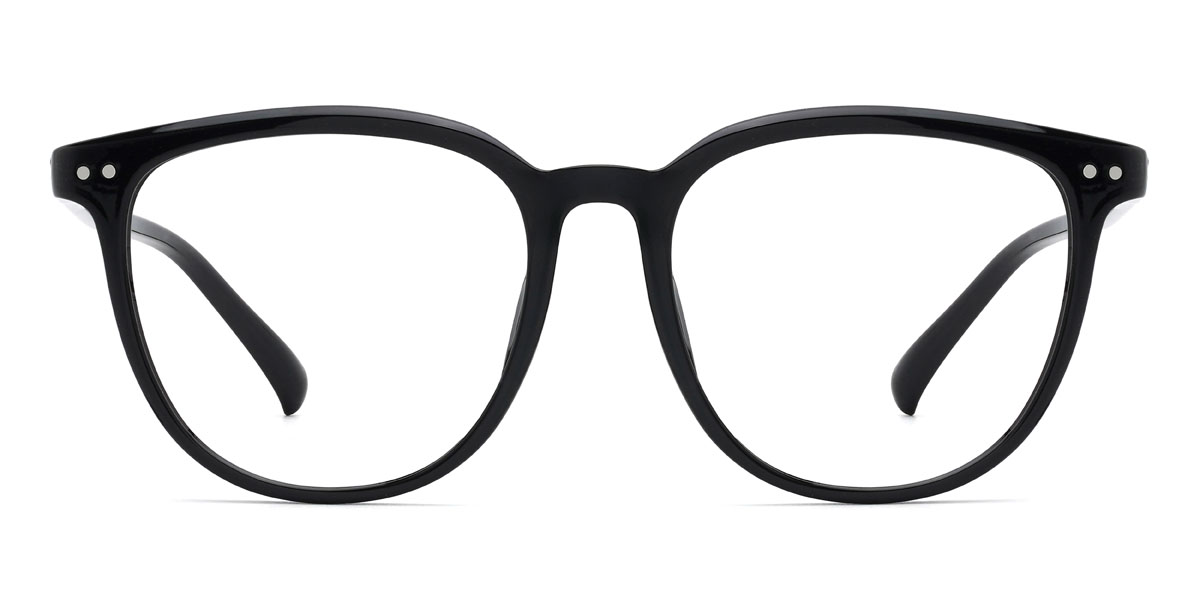 Black Juliano - Oval Glasses