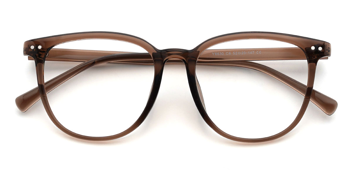 Braun Juliano Brille - Oval Glasses