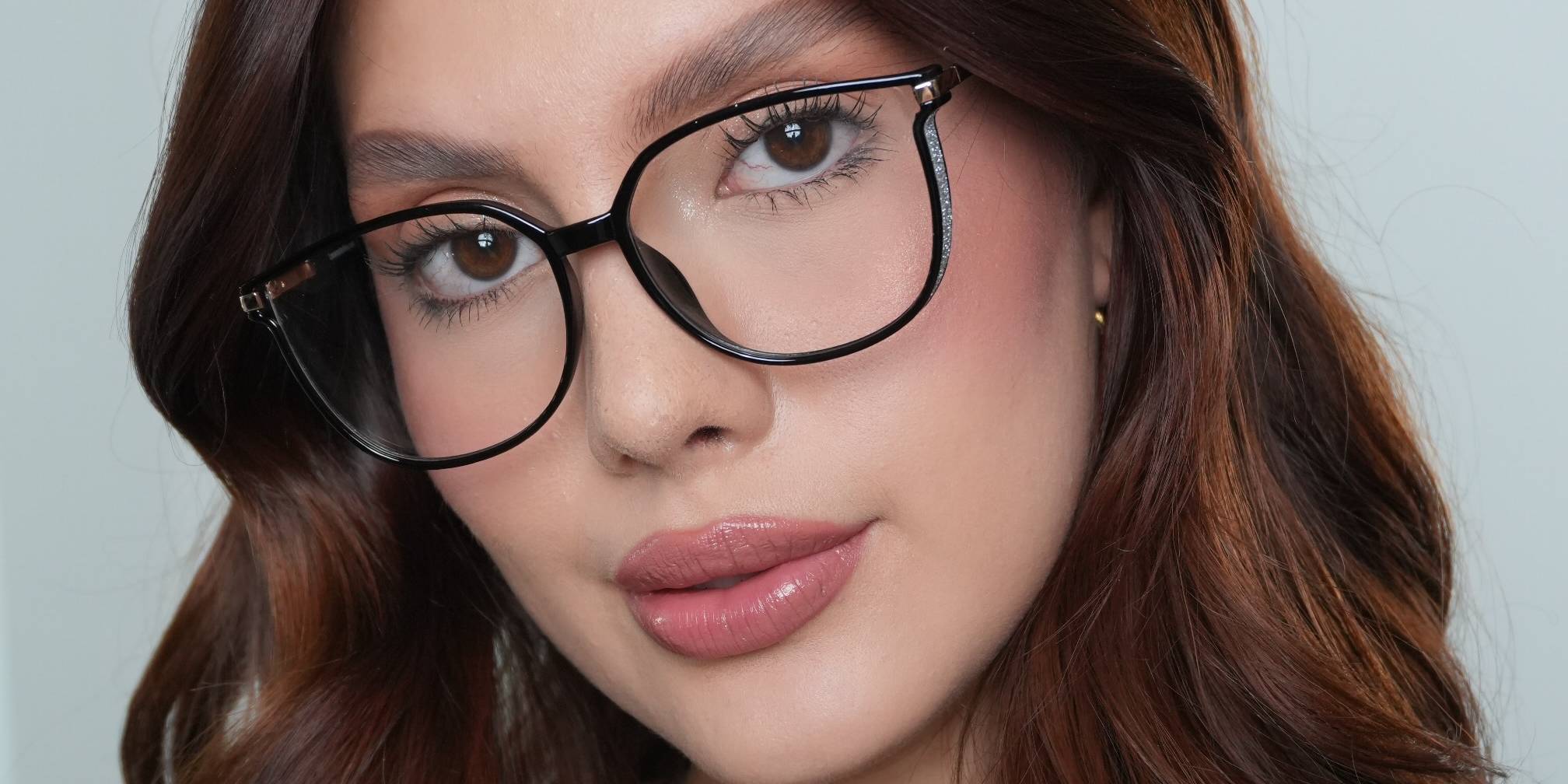 Schwarz Harmony Brille - Rectangle Glasses