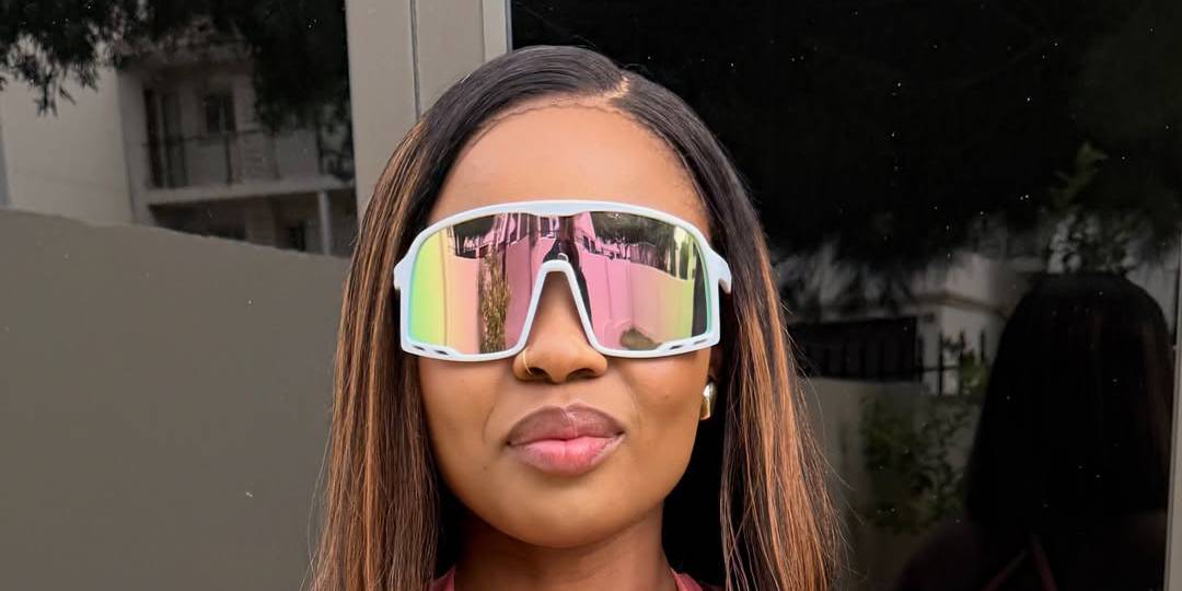 White/Pink-Mirror Emani Glasses - Cycling Glasses