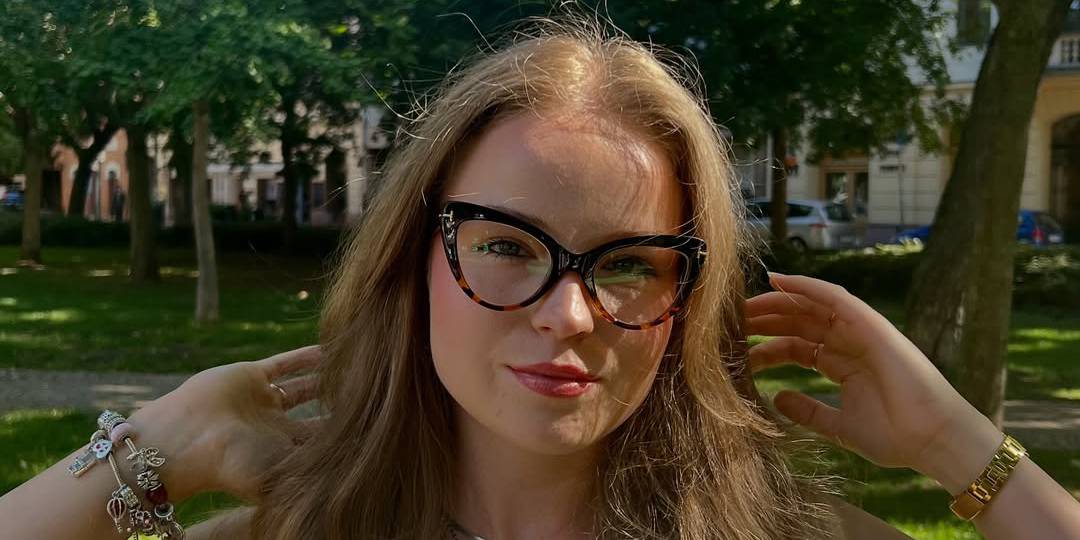 Čierna korytnačka Abyssinia Okuliare - Cat Eye Glasses