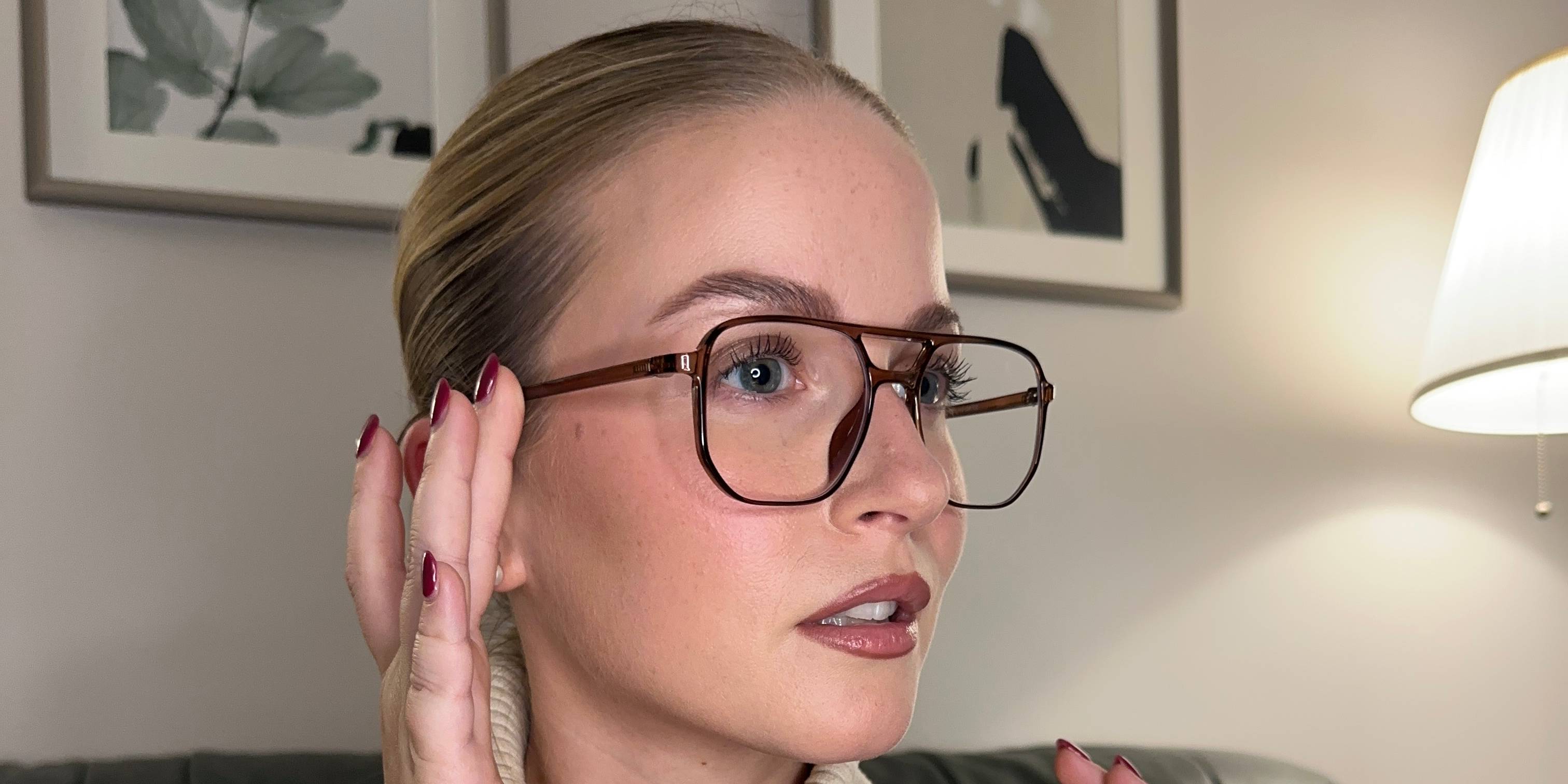 Barna Joey Szemüveg - Aviator Glasses