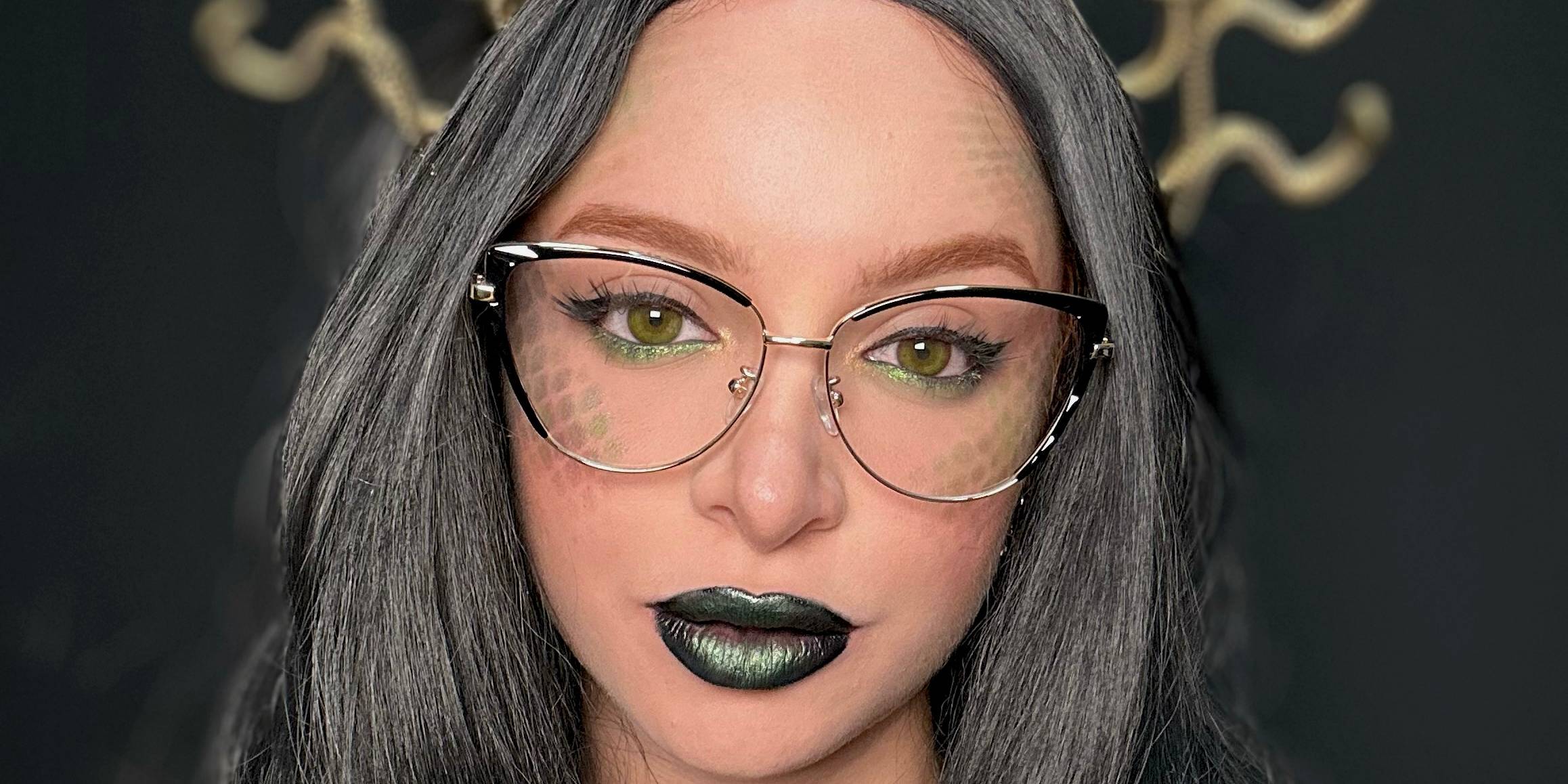 Fekete Lethe Szemüveg - Cat Eye Glasses