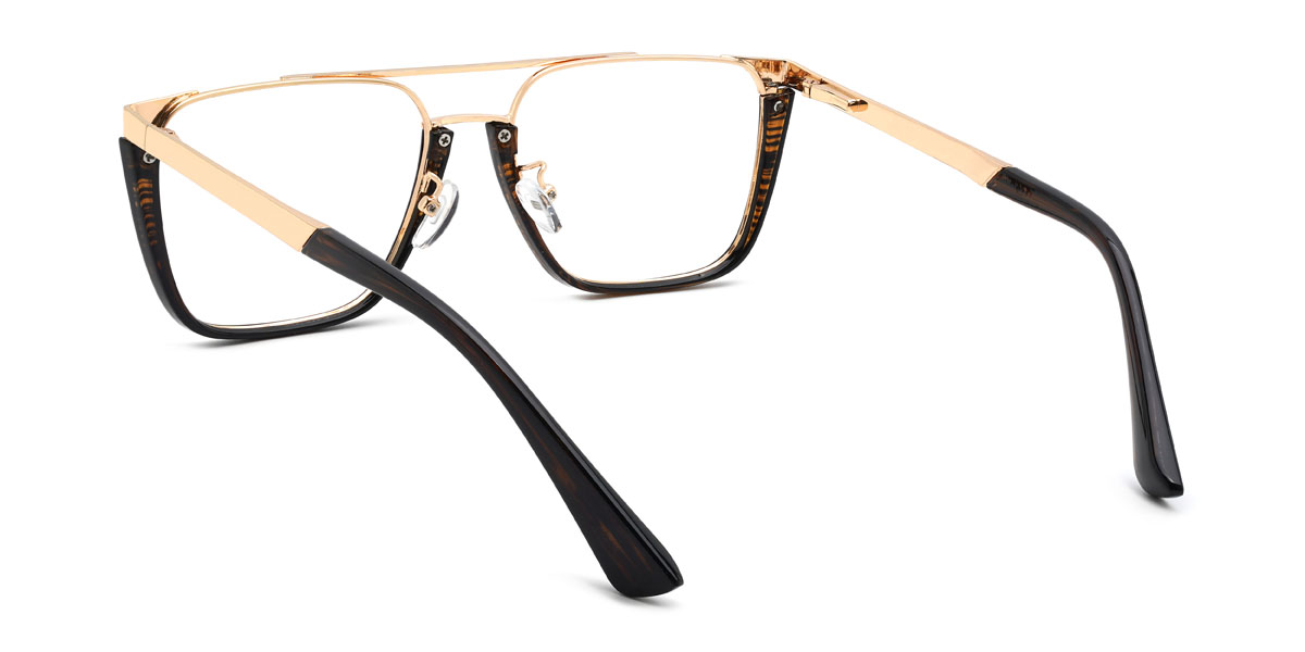 Or Écaille de tortue Giabella Lunettes - Aviator Glasses