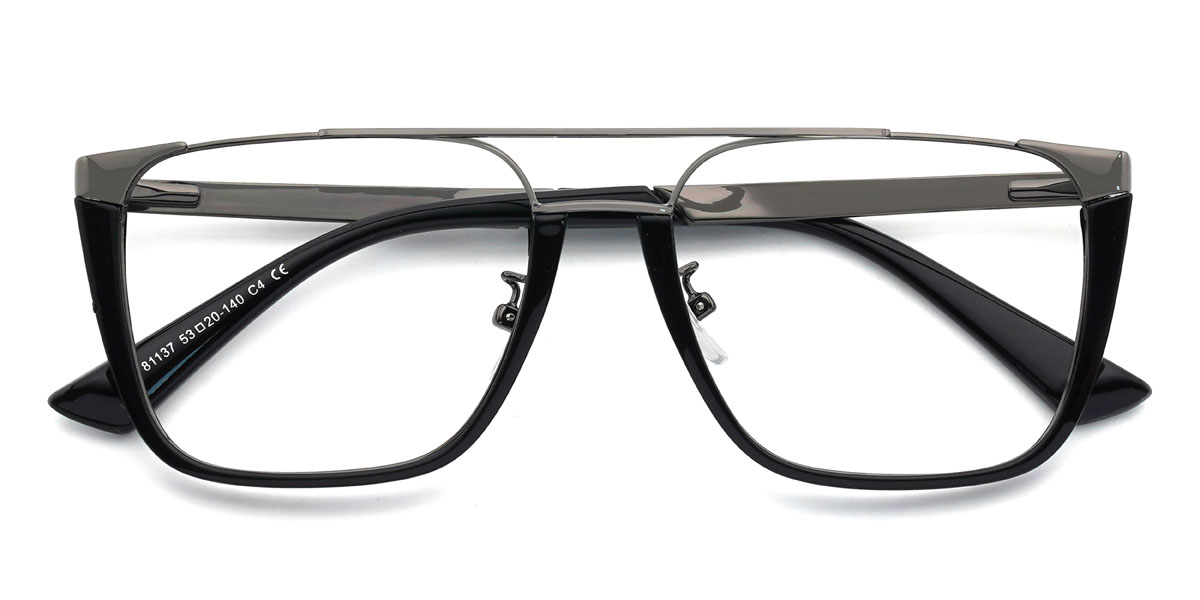 Noir pistolet Giabella Lunettes - Aviator Glasses