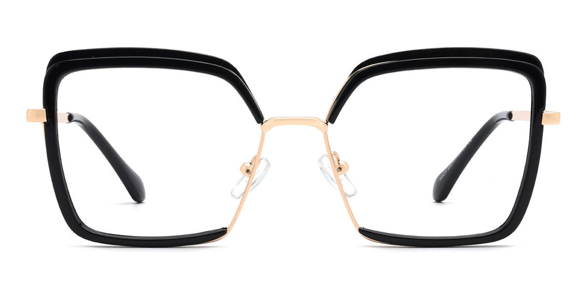 Black Ericka - Square Glasses