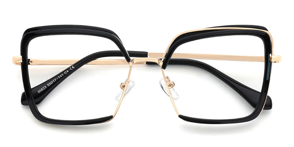 Noir Ericka Lunettes - Square Glasses
