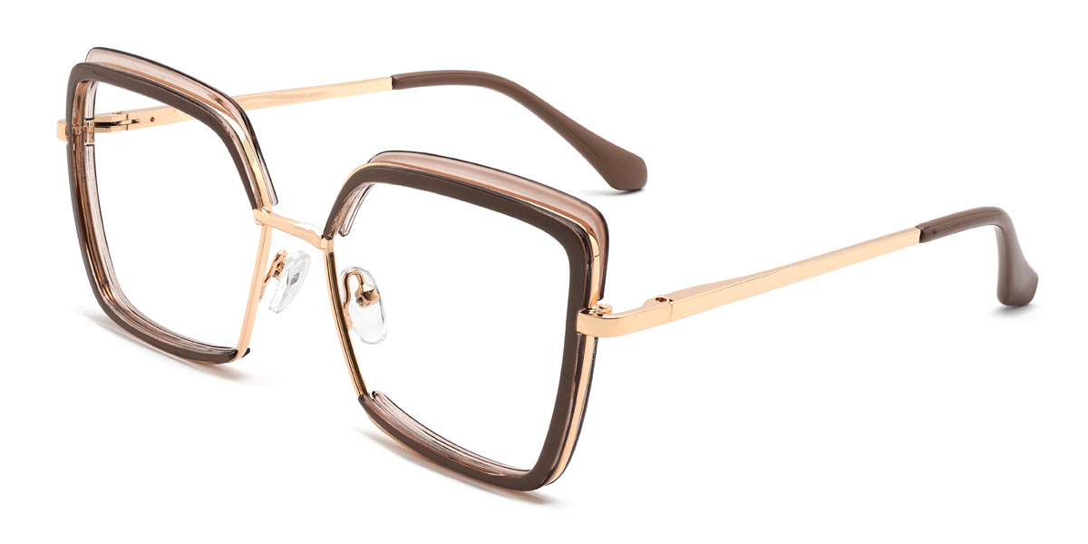 Caméo Brun Ericka Lunettes - Square Glasses
