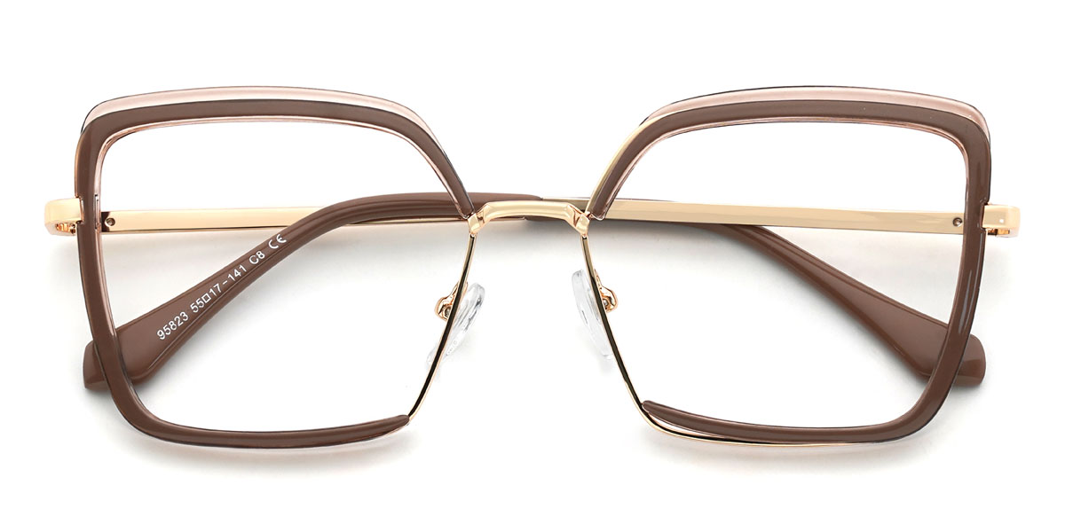 Caméo Brun Ericka Lunettes - Square Glasses