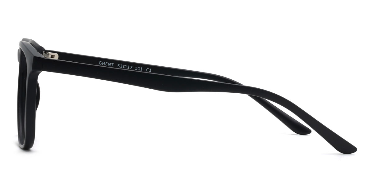 Noir Mustapha Lunettes - Rectangle Glasses
