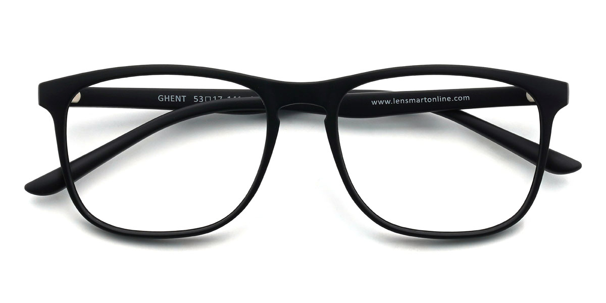 Noir Mustapha Lunettes - Rectangle Glasses
