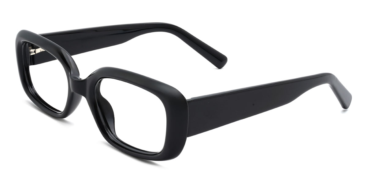 Noir Gaius Lunettes - Rectangle Glasses