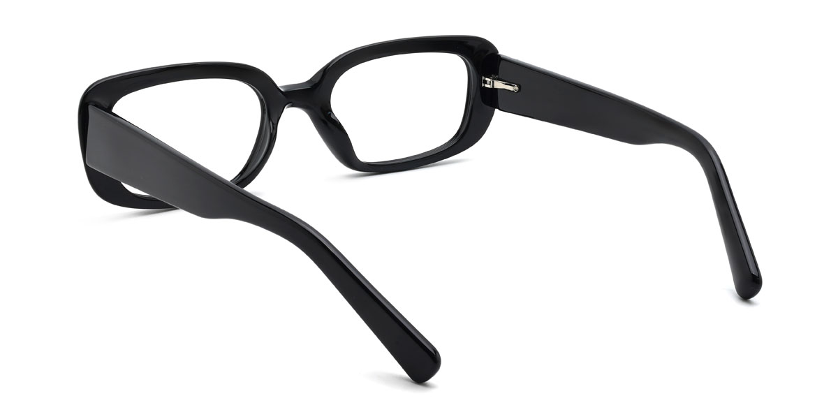 Noir Gaius Lunettes - Rectangle Glasses