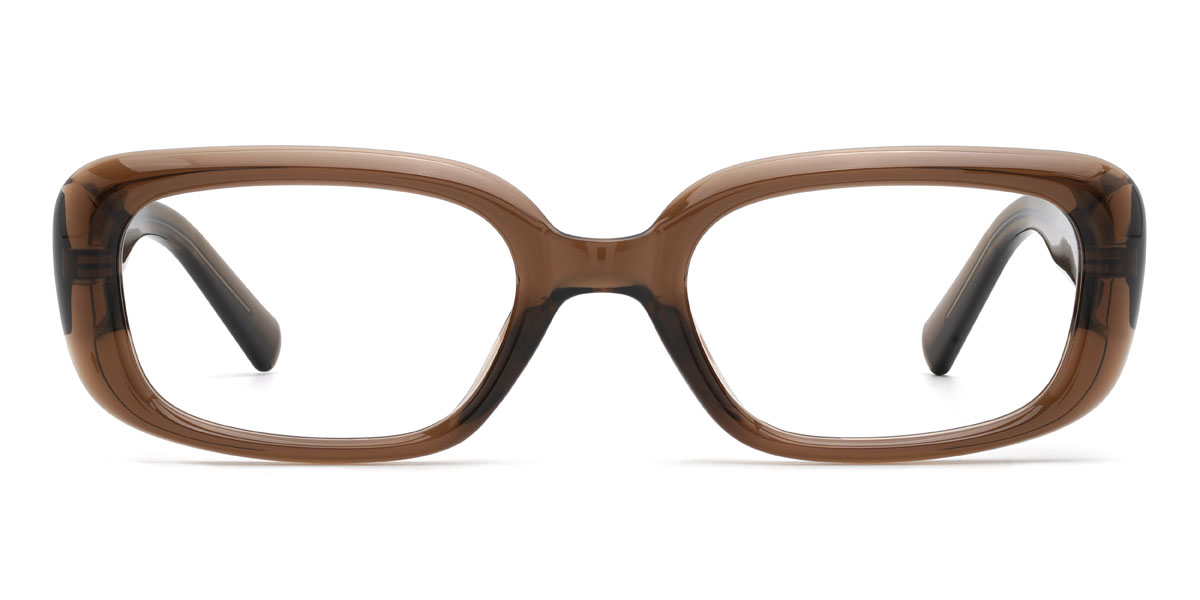 Marron Gaius Lunettes - Rectangle Glasses