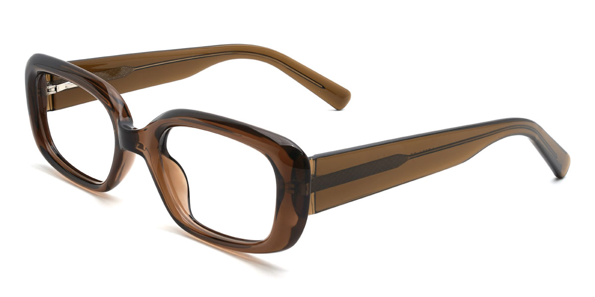 Marron Gaius Lunettes - Rectangle Glasses