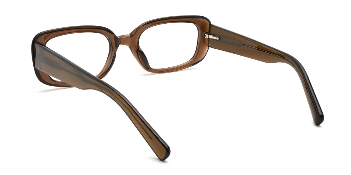 Marron Gaius Lunettes - Rectangle Glasses