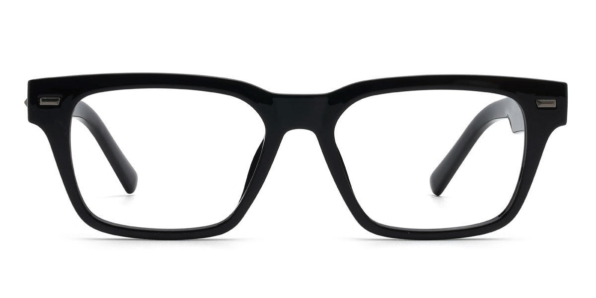 Black Sachin - Rectangle Glasses