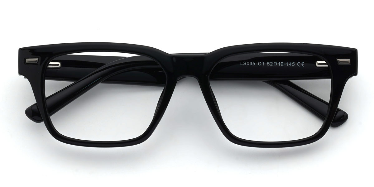 Noir Sachin Lunettes - Rectangle Glasses
