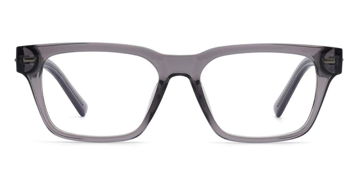 Szürke Sachin - Rectangle Glasses