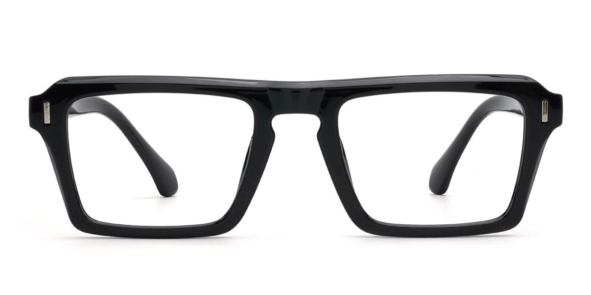 Black Yiannis - Rectangle Glasses