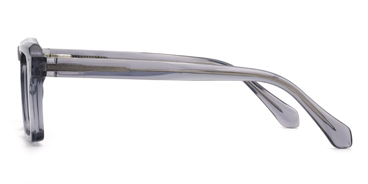 Grey Yiannis Glasses - Rectangle Glasses