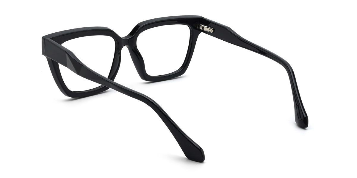 Noir Amreen Lunettes - Rectangle Glasses