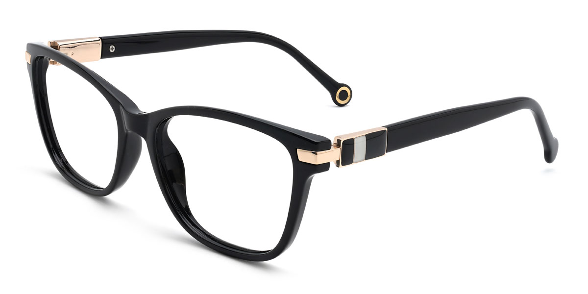 Noir Jamey Lunettes - Rectangle Glasses
