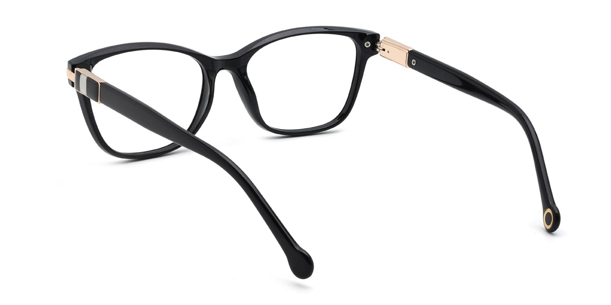 Noir Jamey Lunettes - Rectangle Glasses