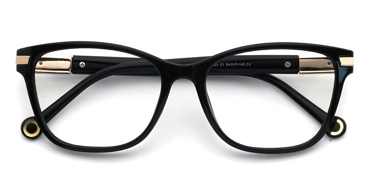 Noir Jamey Lunettes - Rectangle Glasses