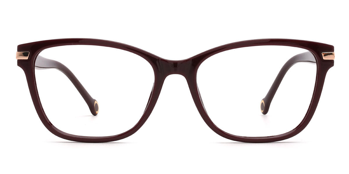 Jujube Red Jamey - Rectangle Glasses