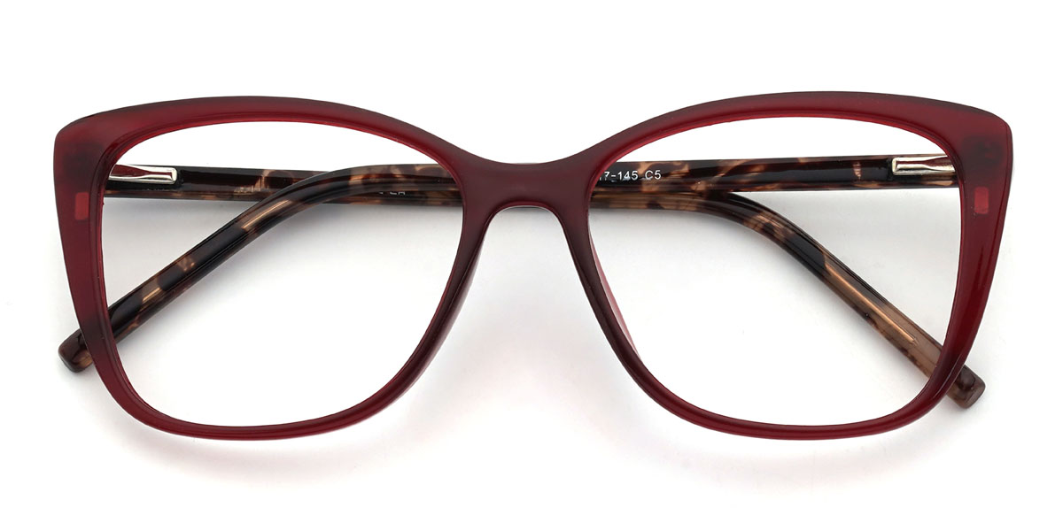 Vin Vianey Lunettes - Rectangle Clip-On Sunglasses