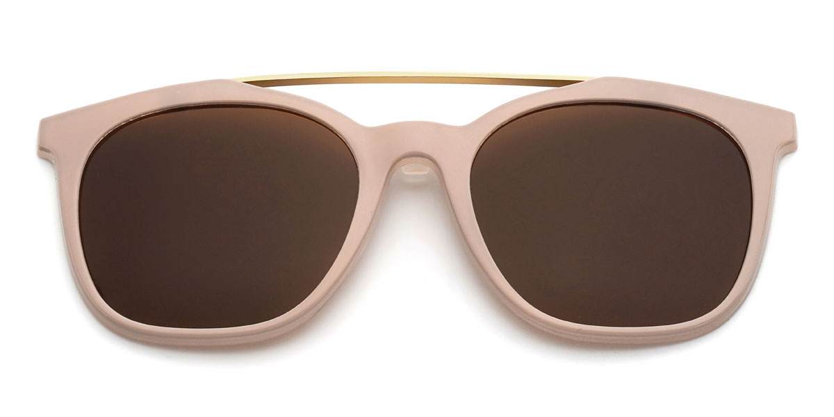 Vin Sheikha Lunettes - Square Clip-On Sunglasses