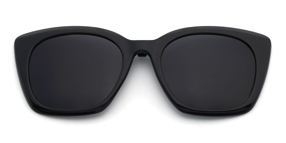 Vin Sheikha Lunettes - Square Clip-On Sunglasses