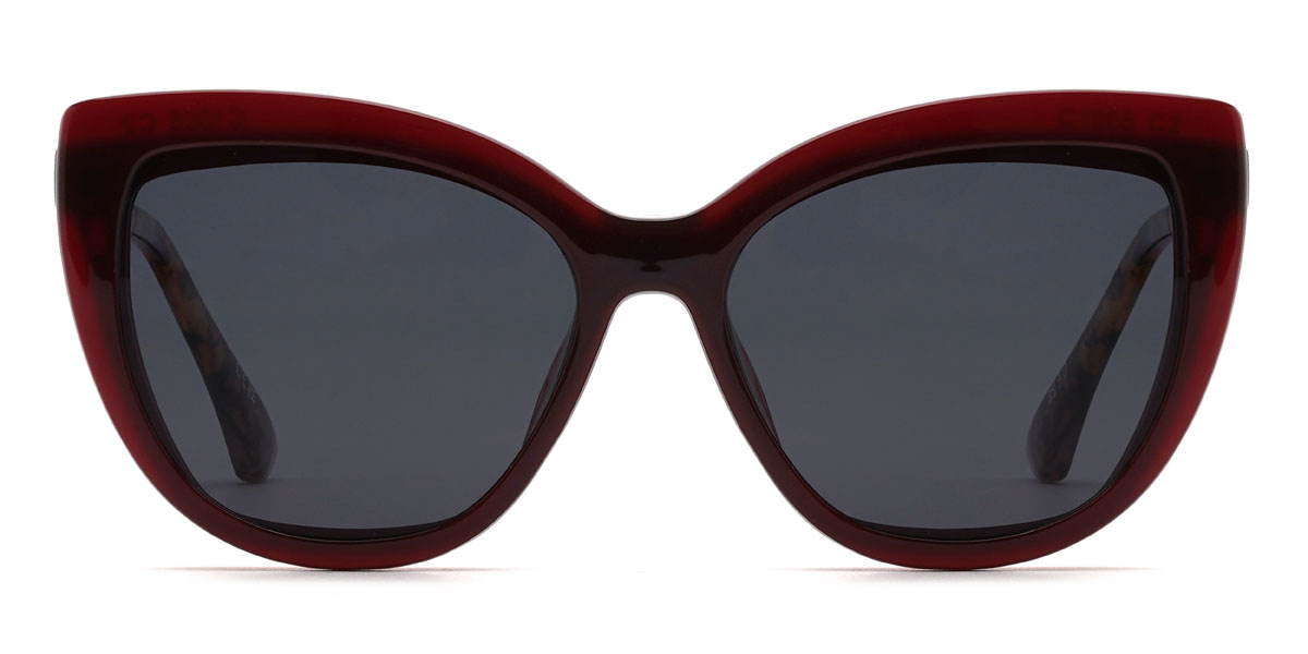 Vin Klarissa Lunettes - Rectangle Clip-On Sunglasses