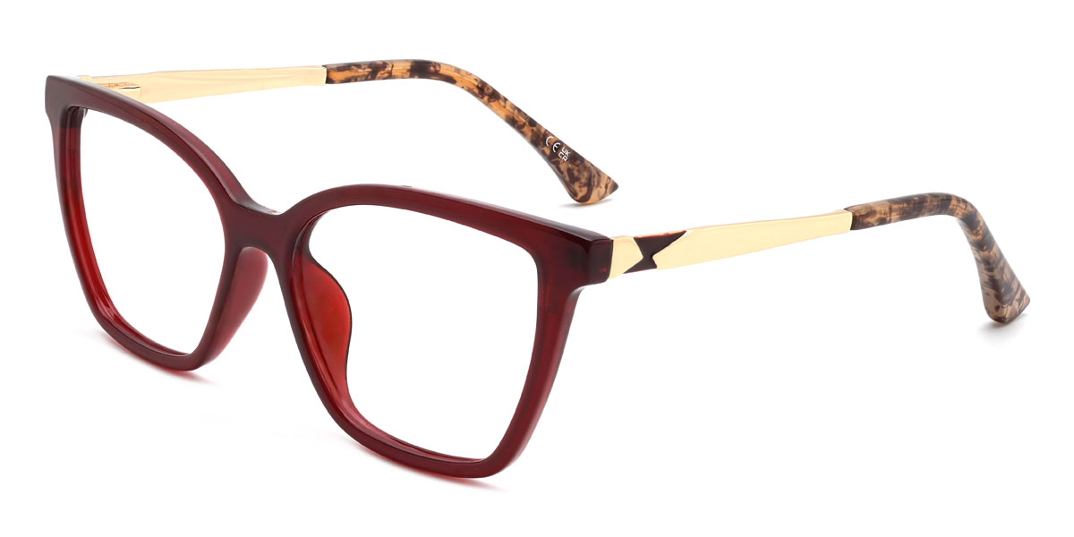 Vin Klarissa Lunettes - Rectangle Clip-On Sunglasses