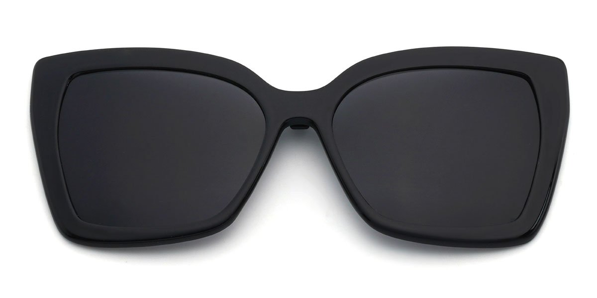 Vin Klarissa Lunettes - Rectangle Clip-On Sunglasses