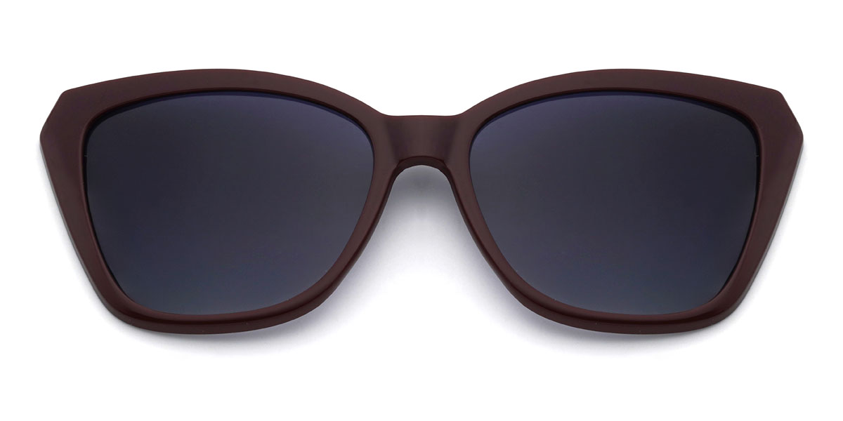 Jujube Rouge Alycia Lunettes - Rectangle Clip-On Sunglasses