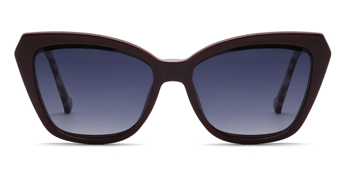 Jujube Rouge Alycia Lunettes - Rectangle Clip-On Sunglasses