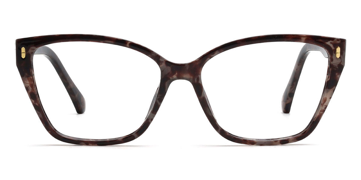 Écaille Cedrick - Rectangle Clip-On Sunglasses