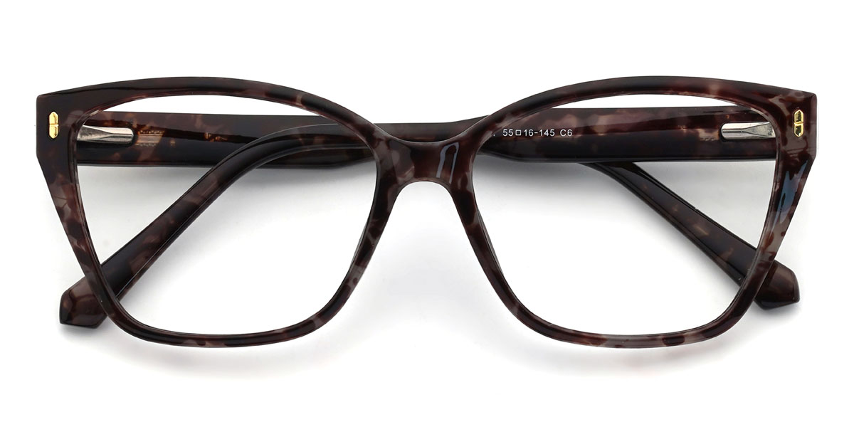 Tartaruga Cedrick Óculos - Rectangle Clip-On Sunglasses