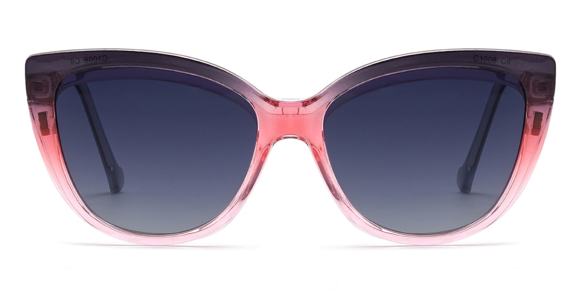 Clair Rose Evelyne Lunettes - Rectangle Clip-On Sunglasses