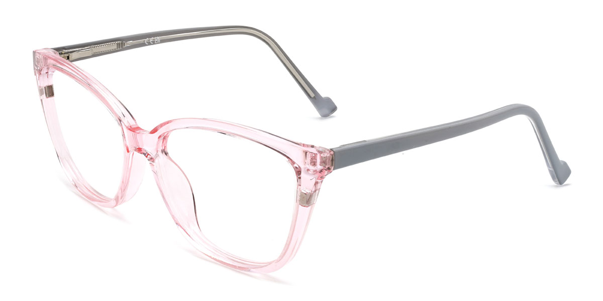 Clair Rose Evelyne Lunettes - Rectangle Clip-On Sunglasses