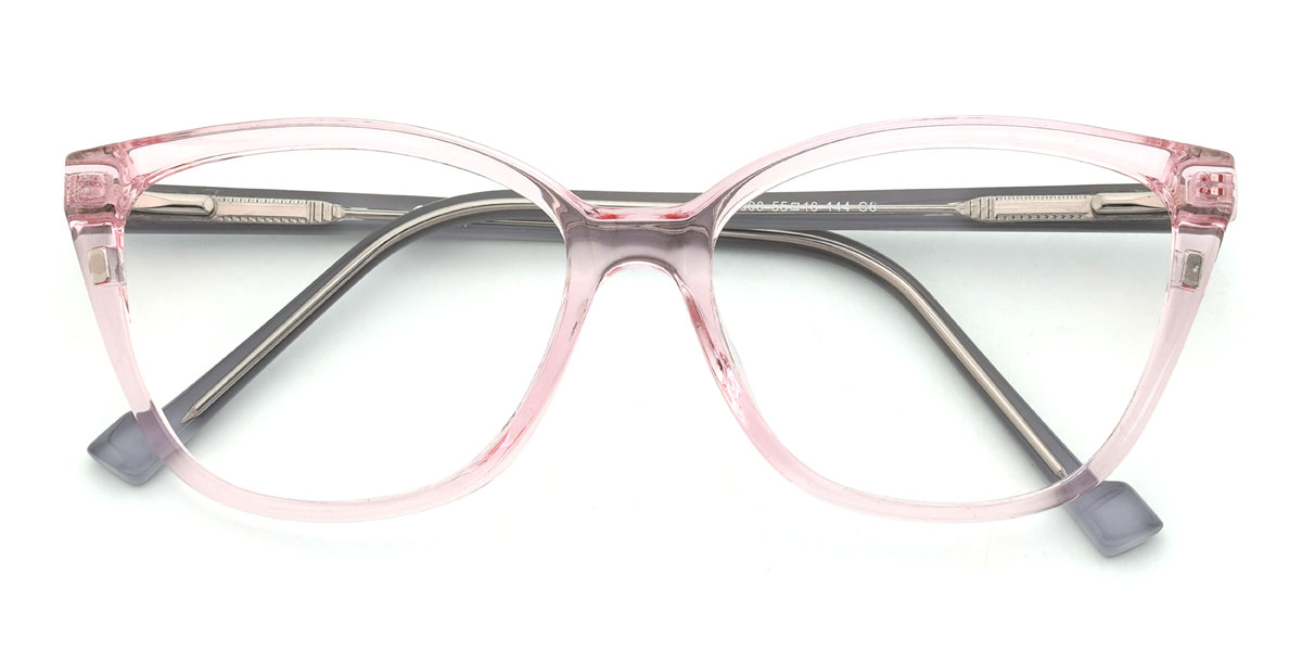 Clair Rose Evelyne Lunettes - Rectangle Clip-On Sunglasses