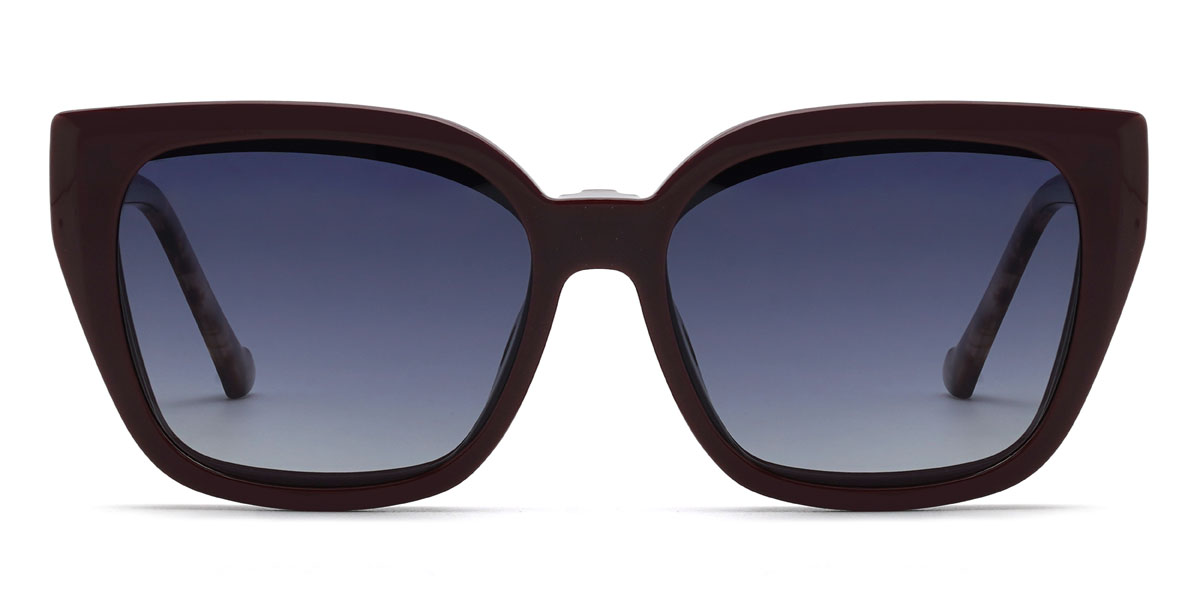 Jujube Rouge Peri Lunettes - Rectangle Clip-On Sunglasses