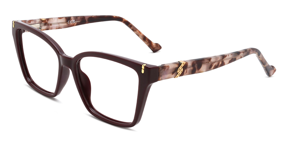 Jujube Rouge Peri Lunettes - Rectangle Clip-On Sunglasses