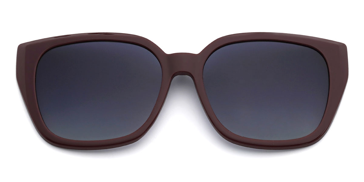 Jujube Rouge Peri Lunettes - Rectangle Clip-On Sunglasses