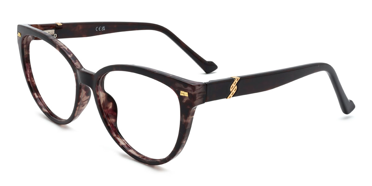 Écaille Lysander Lunettes - Oval Clip-On Sunglasses