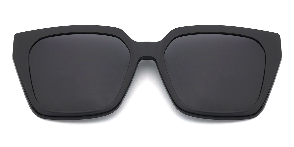Écaille Lysander Lunettes - Oval Clip-On Sunglasses